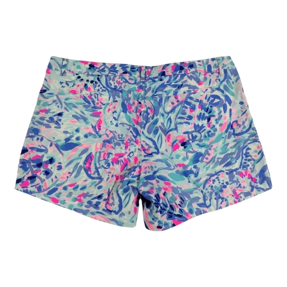 Lilly Pulitzer Callahan Short with Lace Breakwater T‎ Party Wave - Picture 2 of 14